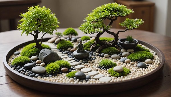 Créer un jardin zen miniature pour votre espace de vie